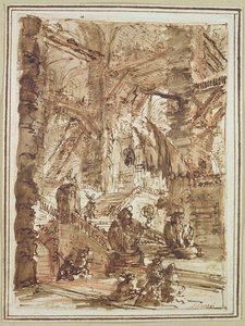 Preparatory Drawing for Plate Number VIII of the 